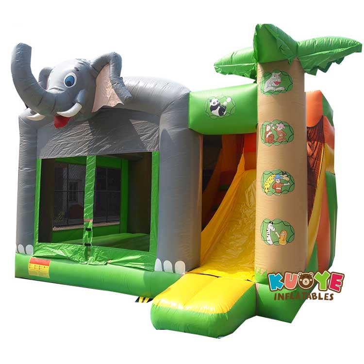CB145 Elephant Bouncer with Slide Combo Units for sale 5