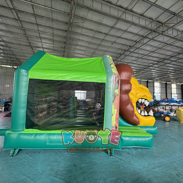 CB183 Lion Bouncy Castle With Slide (1) CB183 Lion Bouncy Castle With Slide (1)