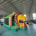 CB183 Lion Bouncy Castle With Slide (9)