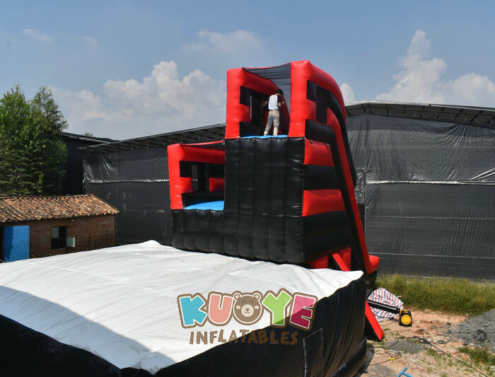SP18104 Freefall Double Jump Platform with Air Bag Sports/Interactive Games for sale 2
