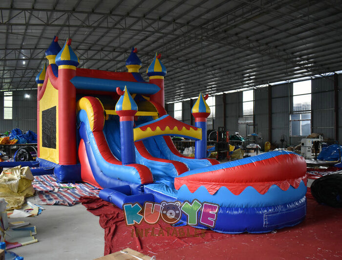 CB179 Carnival Castle Moonwalk with Slide Combo Units for sale 2