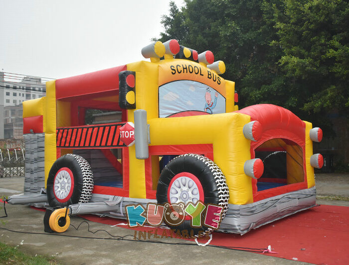 CB112 School Bus Bounce House Combo Combo Units for sale 2