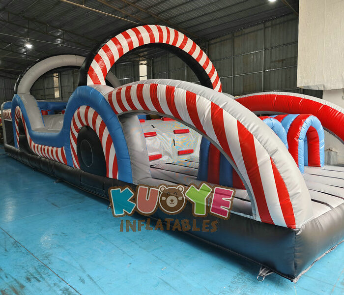 OC012 40ft Racing Obstacle Course Obstacle Courses for sale 2