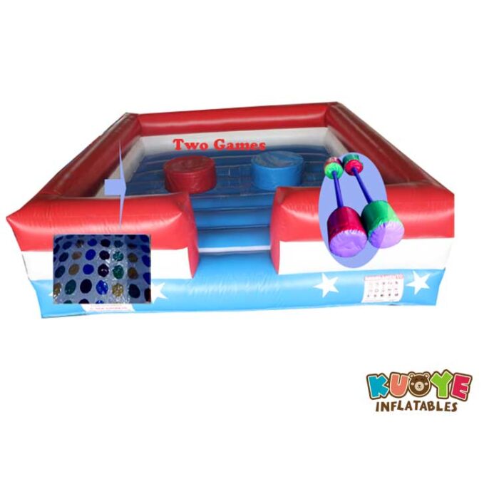 SP1813 Gladiator Joust / Crossover Twister Inflatable Interactive Game Sports/Interactive Games for sale