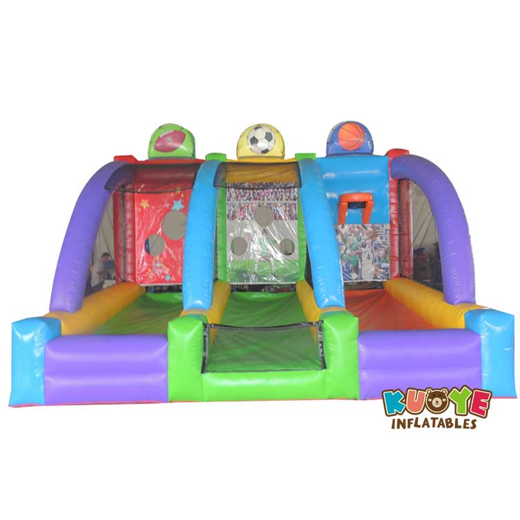 SP1831 3 in 1 Inflatable Sports Game Combo Zone Sports/Interactive Games for sale