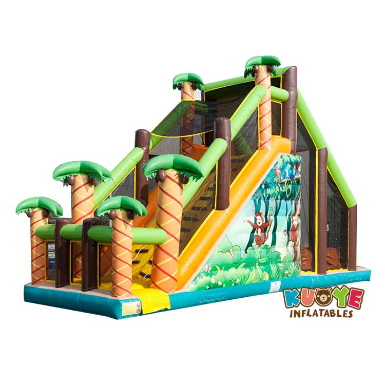 SP1887 Inflatable Free Fall Jungle Stunt Jump Sports/Interactive Games for sale 5