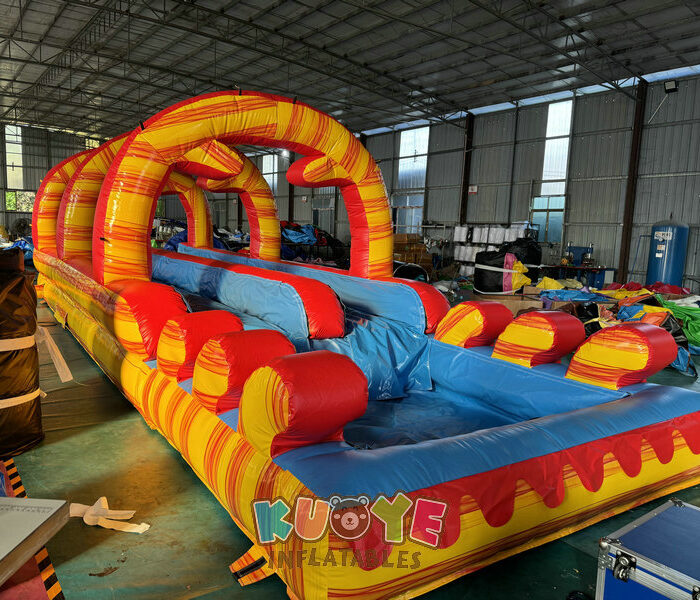 WS115 34ft Double Lane Slip & Slide Water Slides for sale 2