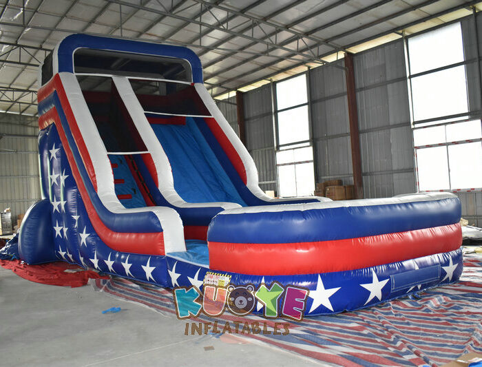 WS124 All American Single Lane Water Slide Water Slides for sale 2