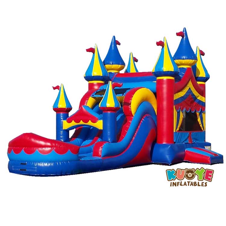 CB179 Carnival Castle Moonwalk with Slide Combo Units for sale 5