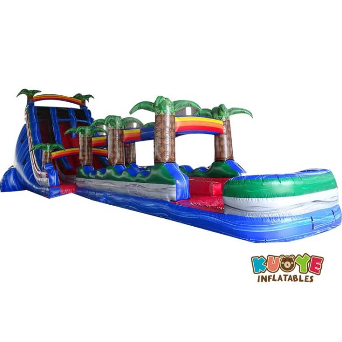 WS139 20ft Dual Lane Splash Center Climb Water Slide Water Slides for sale 3