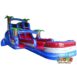 WS138 Marble Blue Commercial Water Slide