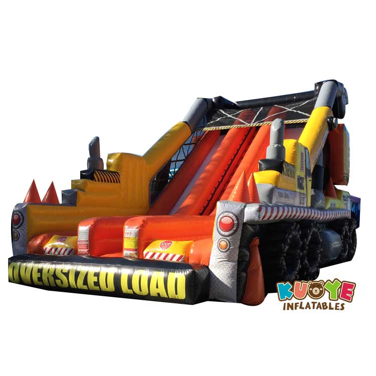 DS1809 Crane Truck Inflatable Slide Inflatable Slides for sale 5