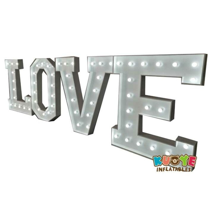 PS010 4FT Love Light Up Love Letters Party Supplies for sale
