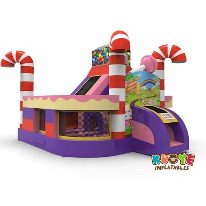 AP015 Inflatable Candy Toddler Bouncer Combo Playlands for sale 3