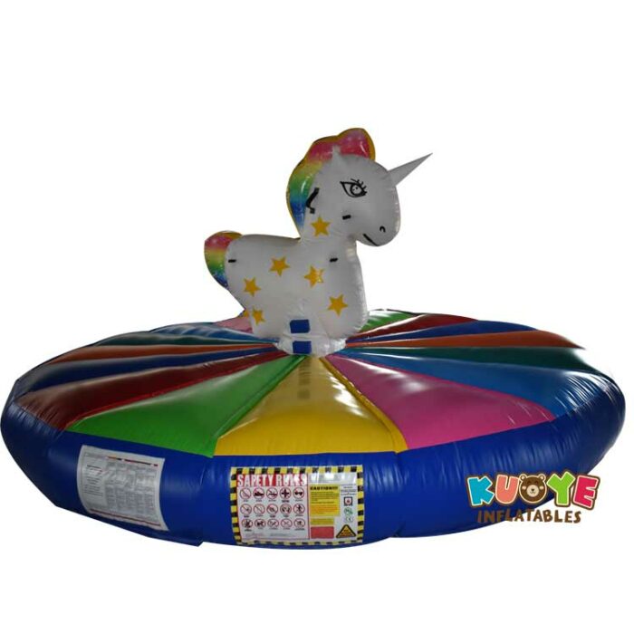 SP045 Inflatable Rodeo Bungee Bull Unicorn Sports/Interactive Games for sale 3