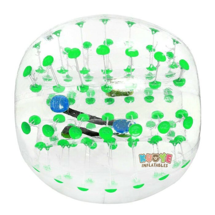 BB012 5FT Inflatable Hamster Ball with Green Dots Zorb/Bubble Balls for sale