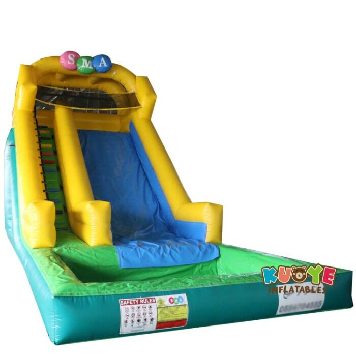 WS146 20ft Commerical Green Inflatabe Water Slide Water Slides for sale 5