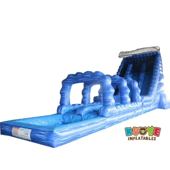 WS147 20ft Blue Monster Crush Inflatable Water Slide Water Slides for sale