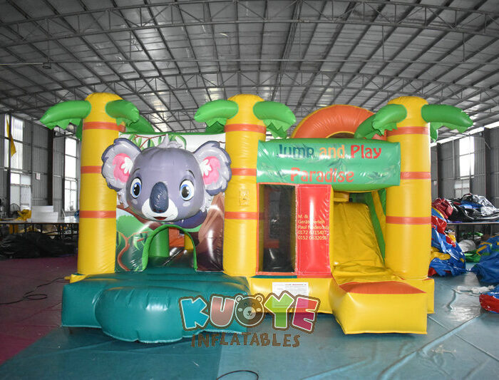 CB198 Koala Bouncy Castle with Slide Combo Units for sale 2