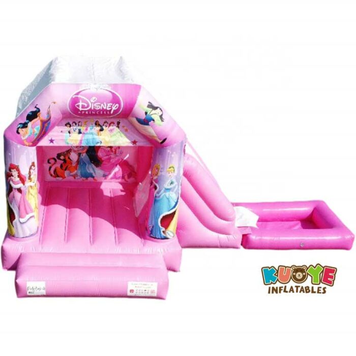 CB194 Disney Princess Bouncy Castle with Slide and Pool Combo Units for sale