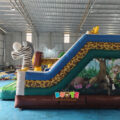 Inflatable Zoo Animal Safari Bounce n Slide (3)