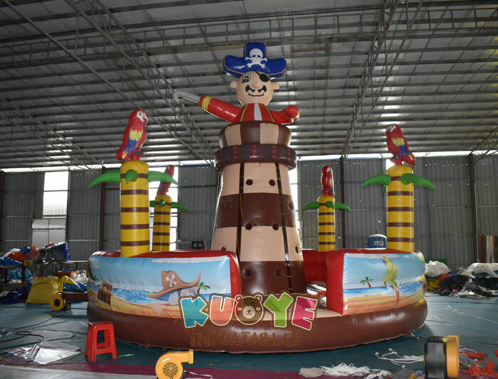 SP047 Inflatable Roc??dromo Pirata Sports/Interactive Games for sale 2