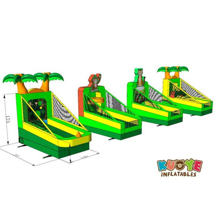 SP048 Inflatable Carnival Game Jungle 4-in-1 Sport Game Sports/Interactive Games for sale 3