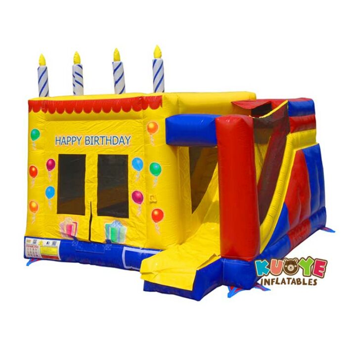 CB203 Commerical Birthday Cake Jumper Inflatable Combo Combo Units for sale 3