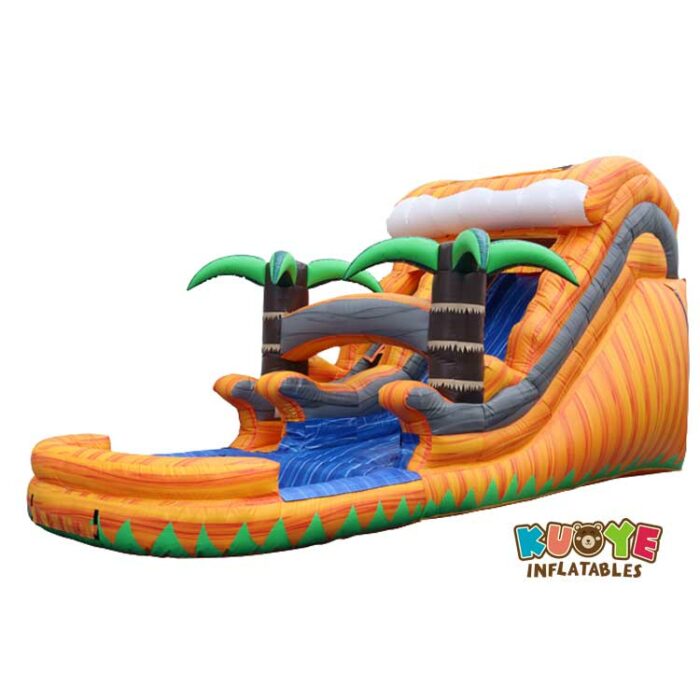 WS162 14ft Tropical Tsunami Water Slide for Sale Water Slides for sale