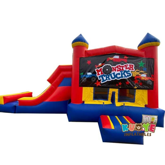CB207 Monster Trucks Jumping Castle Combo Combo Units for sale 5