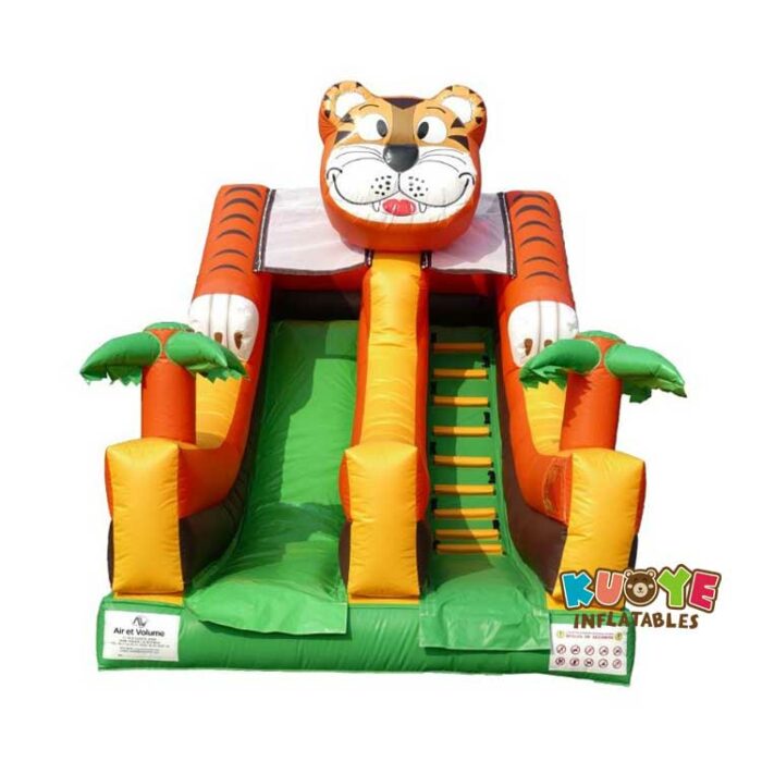 SL052 Tiger Jungle Slide Inflatable Slides for sale 5