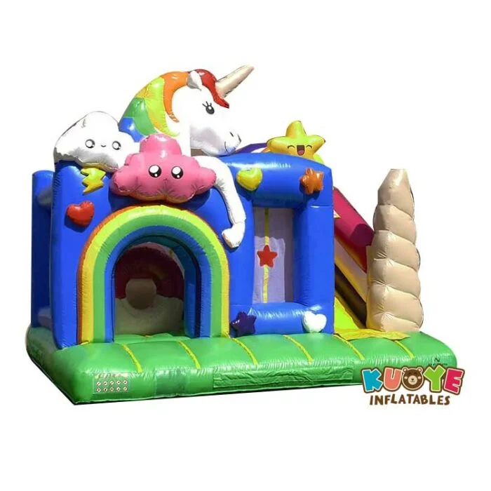 CB217 Inflatable Unicorn Playground