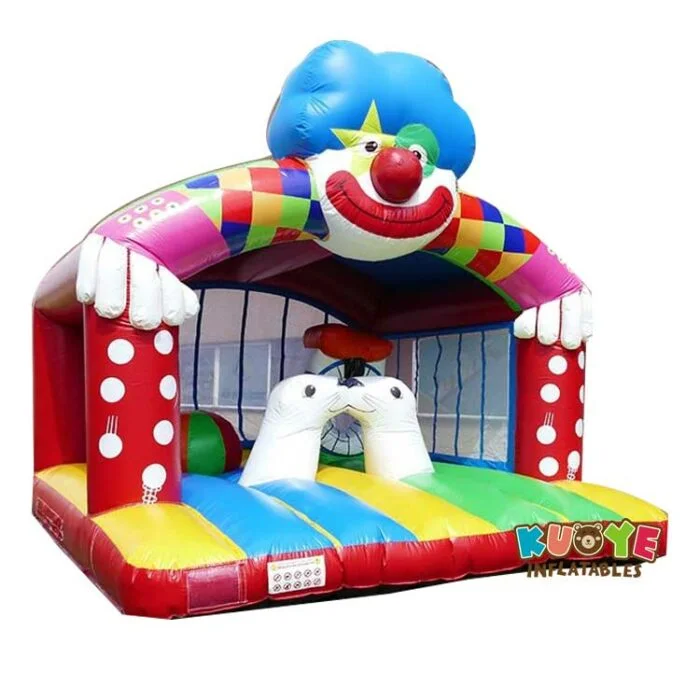 BH178 Funny Clown Bouncing Castle Bounce Houses / Bouncy Castles for sale