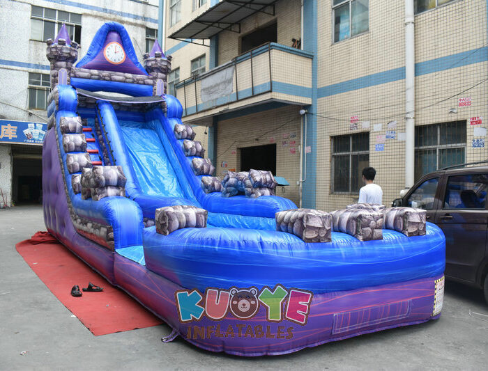 WS176 21ft Magic Castle Waterslide Water Slides for sale 2