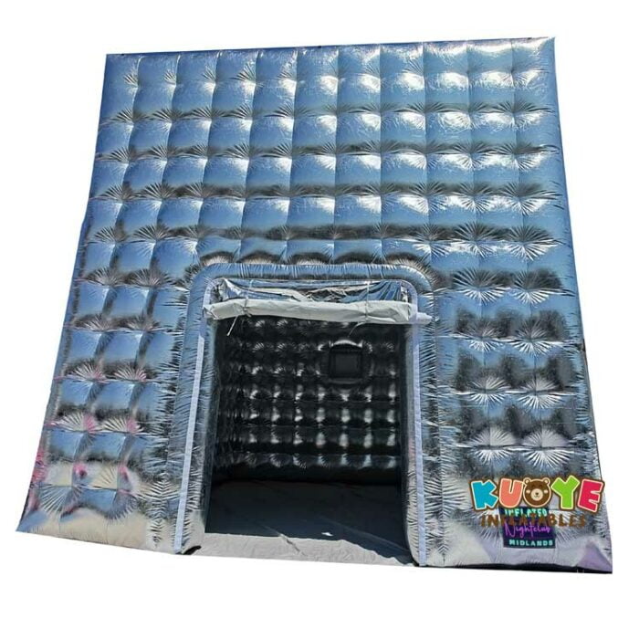 TT042 Silver Inflatable Nightclub Cube Tents for sale 5