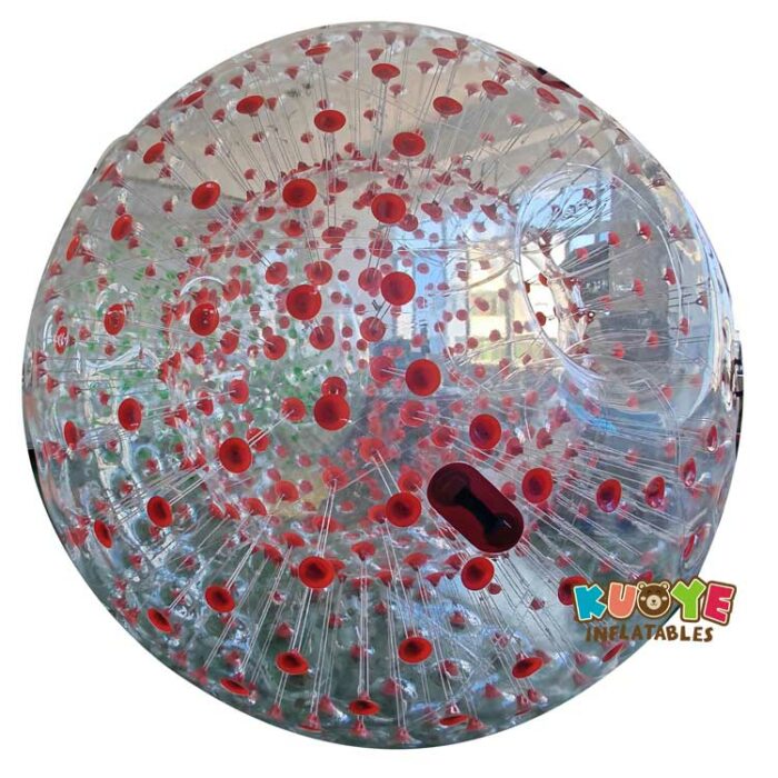 ZB004 2.6m Red Dots Hamster Zorbing Ball Zorb/Bubble Balls for sale 5