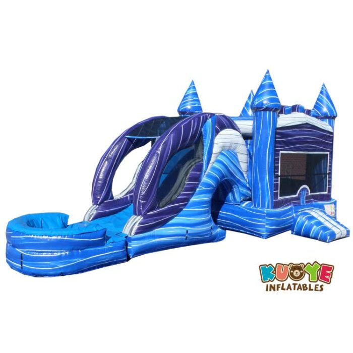 CB233 Wet / Dry Marble Blue Inflatable Combo Combo Units for sale 5