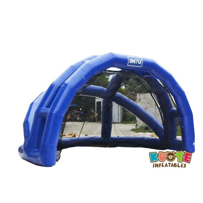 TT047 26 x 16ft Commercial Grade Heat Sealed Inflatable Baseball Blue Backstop Tents for sale