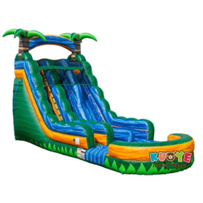 WS191 16ft Tropical Rush Water Slide Water Slides for sale 3