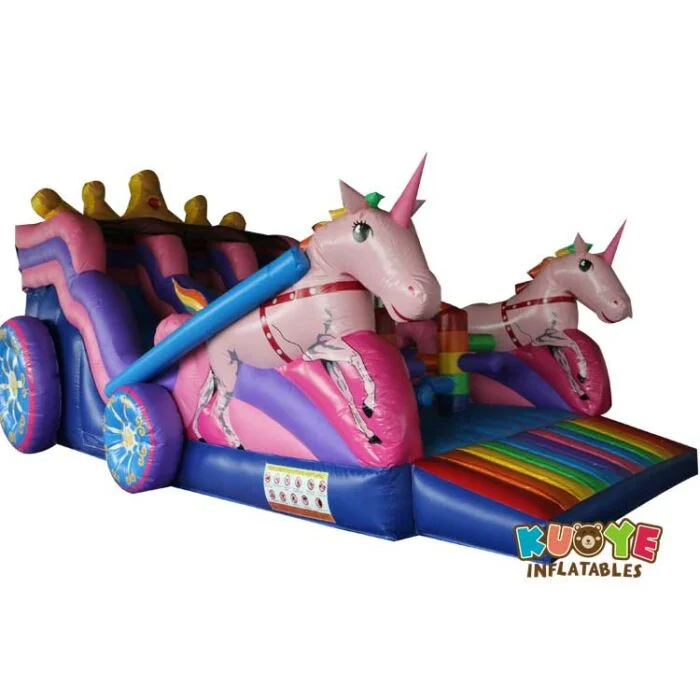 SL069 Unicorn Slide Inflatable Slides for sale