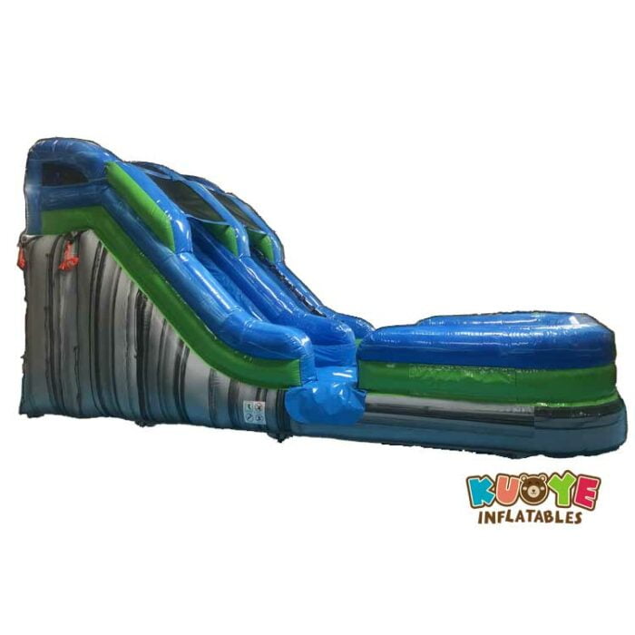 WS200 12ft Marble Blue Green Water Slide Water Slides for sale 5