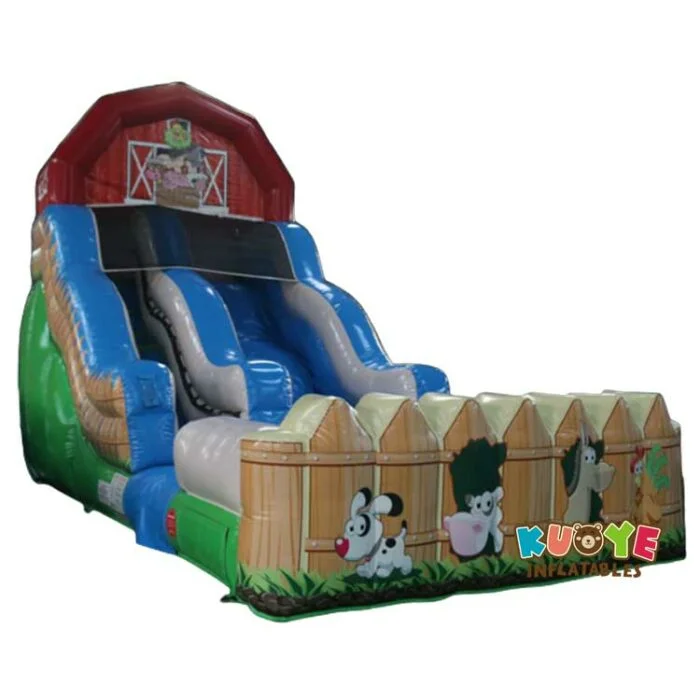 WS209 18ft Farm Water Slide for Sale