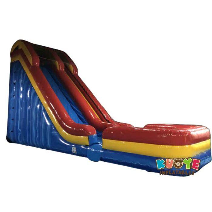 WS210 21ft Commercial Grade Blue Red Marble Inflatable Water Slide Water Slides for sale 5