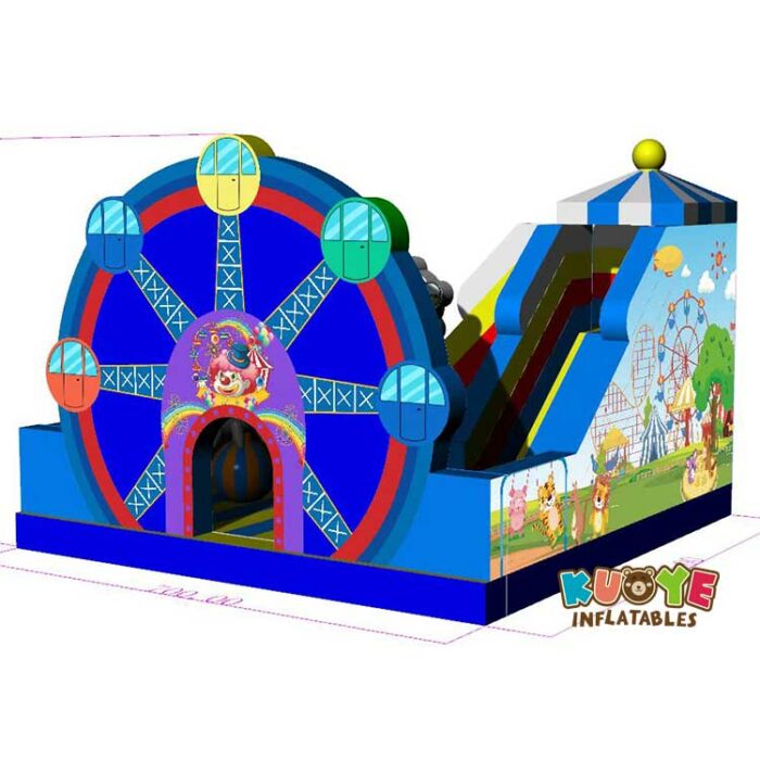 CB243 Ferris Wheel Inflatable Combo Combo Units for sale