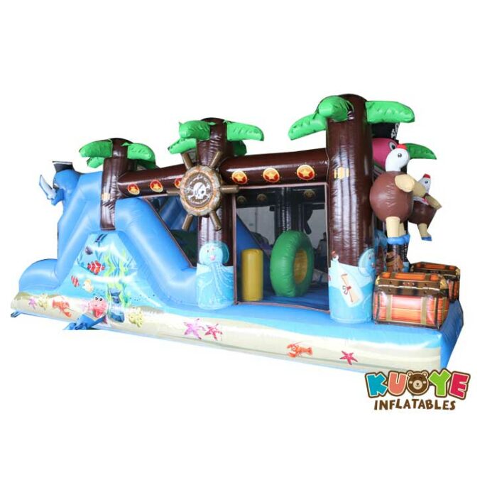 OB52 Pirate Obstacle Course Octopus Obstacle Courses for sale