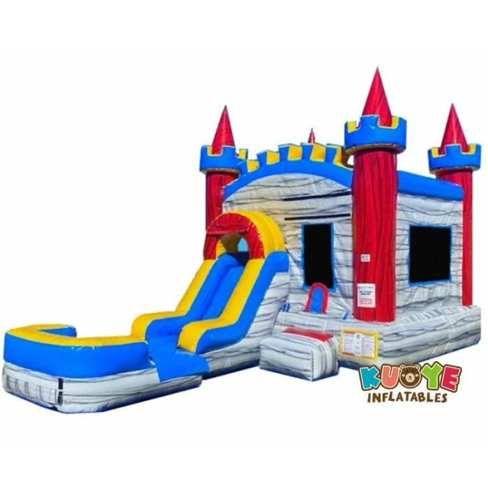 CB247 Castle Rock Bounce House Water Inflatable Combo
