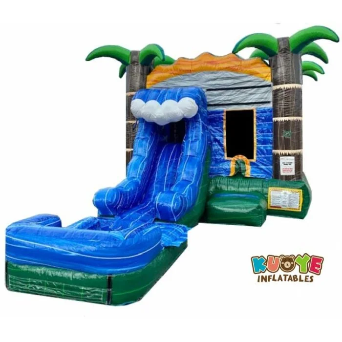 CB248 Monsoon Madness Bounce House Water Combo