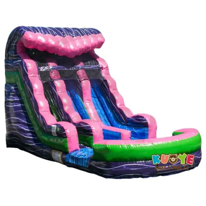 WS223 17ft Wicked Ursula Dual Lane Water Slide Water Slides for sale