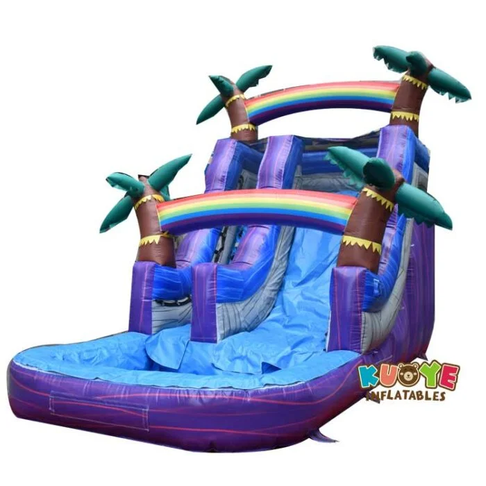 WS229 16ft Tropical Purple Water Slide