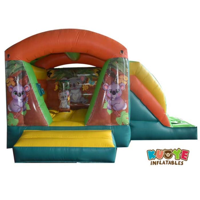 CB263 Indoor Koala Bear Bouncy Castle With Slide Combo Units for sale 5